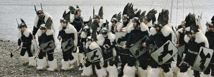 1986 vikings on the beach