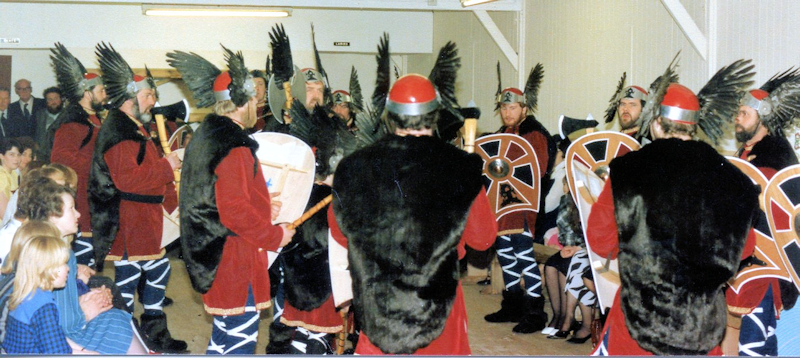 Jarls squad in hall