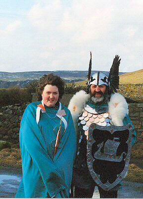 Jarl David Williamson with his wife Linda 