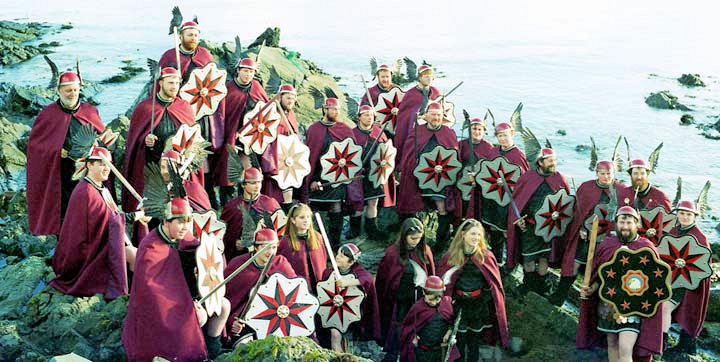 1995 Jarls squad at Hillswick