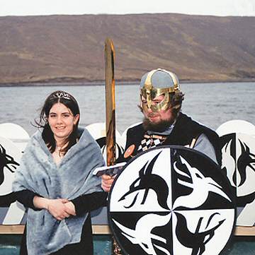 Jarl Ivor Duncan and his sister Ann