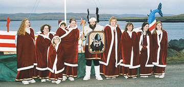 Jarl with family squad members