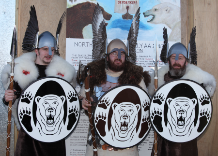 Guiser Jarl with his father and brother
