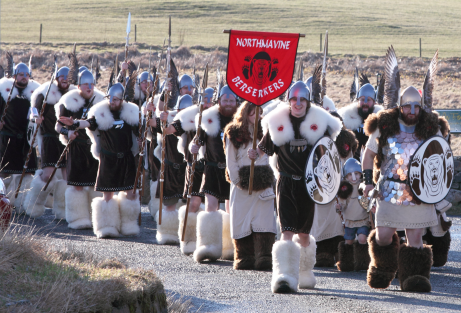 Marching into Hillswick