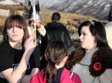 Lasses at Hillswick