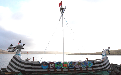 Galley at Hillswick
