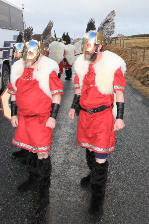 Vikings at Urafirth School