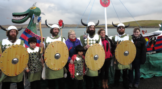 Jarl with his family