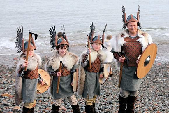 Adam Lewis & young vikings