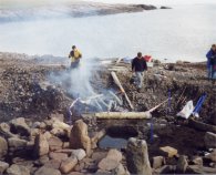 Heating stones