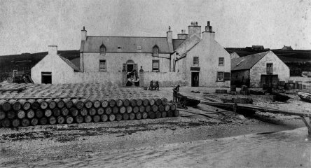 Herring barrels at Hillswick